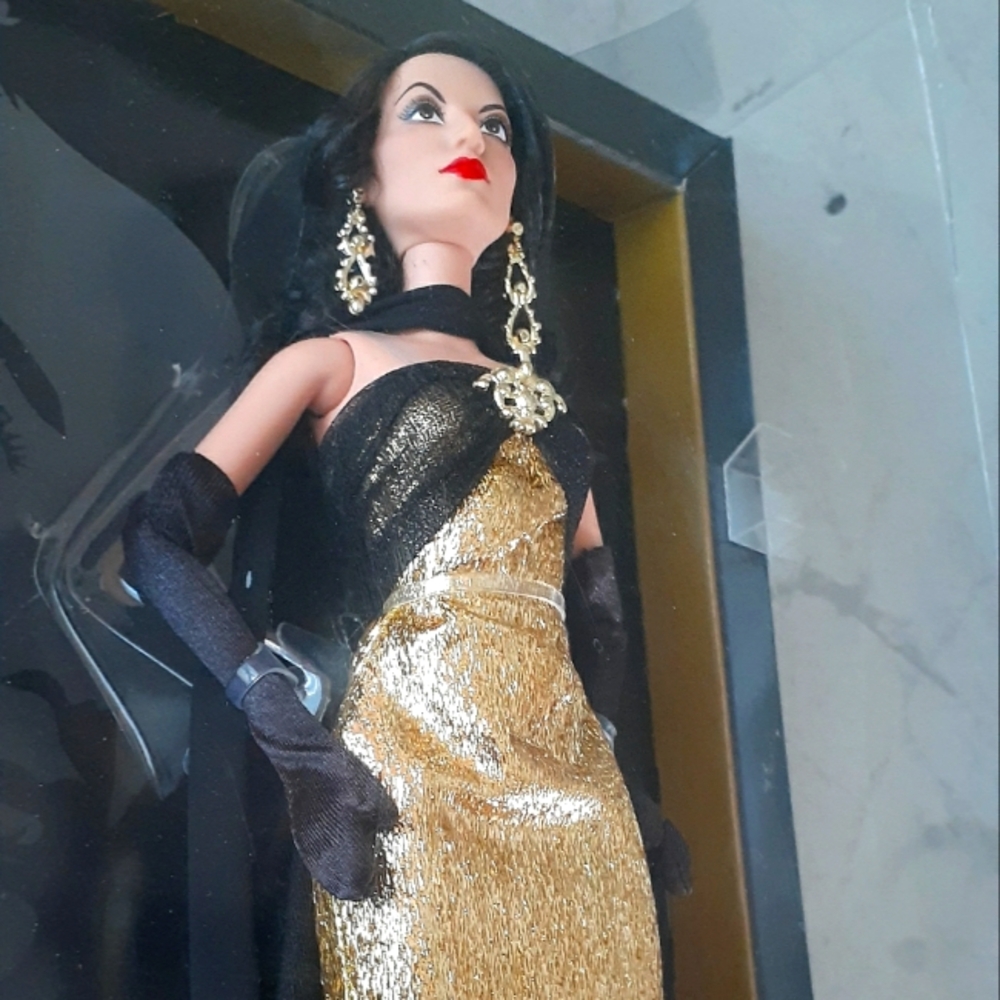 Maria Felix Barbie Tribute Collection Doll with stand